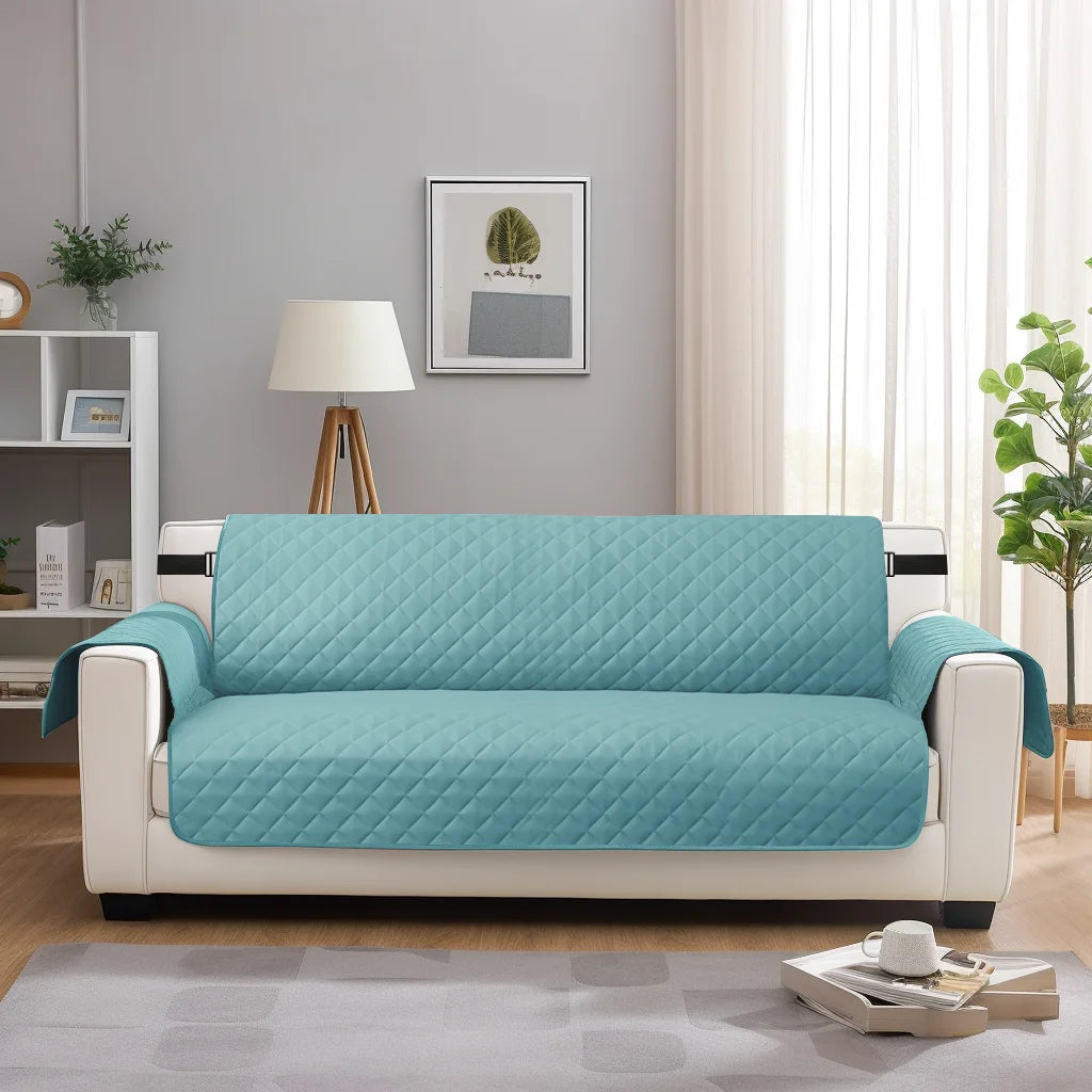 Waterproof Sofa Slipcovers – Non-Slip Elastic Protectors for Kids and Pets