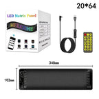 Flexible LED Matrix Panel – RGB Bluetooth App Control for Shop Signage