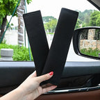 Adjustable Car Seat Belt Covers – Soft Shoulder Strap Pads for Driving Comfort