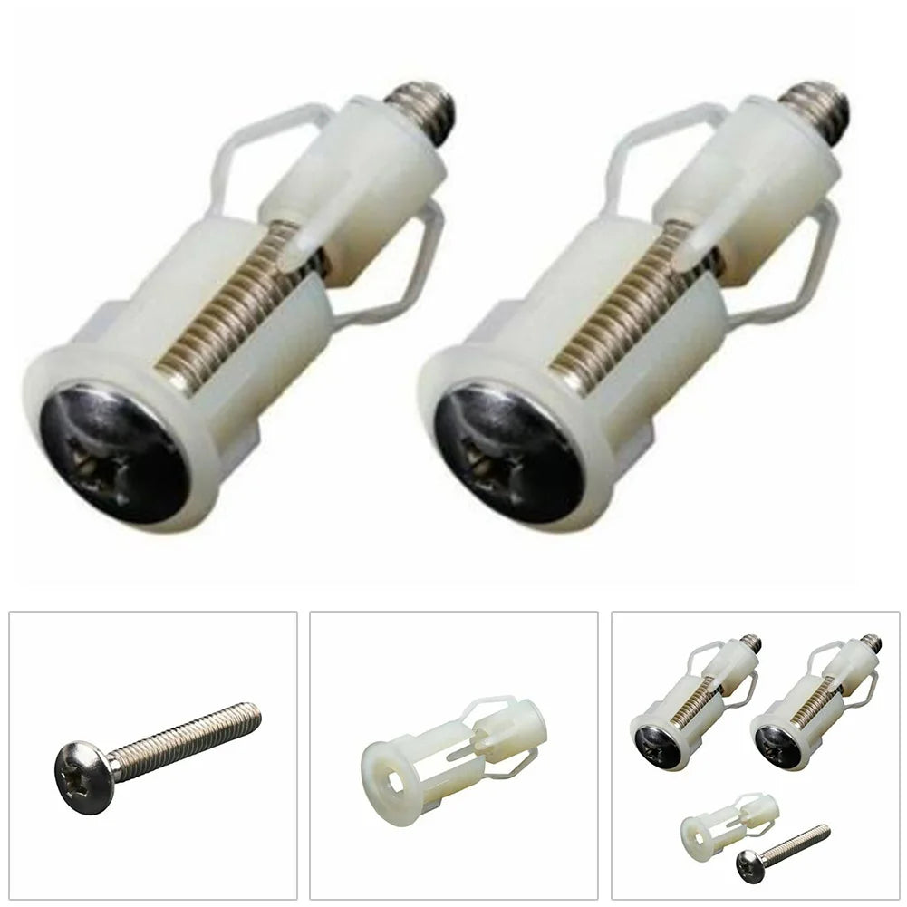 Universal Toilet Seat Fixing Kit – Replacement Screws for Bathroom Repairs