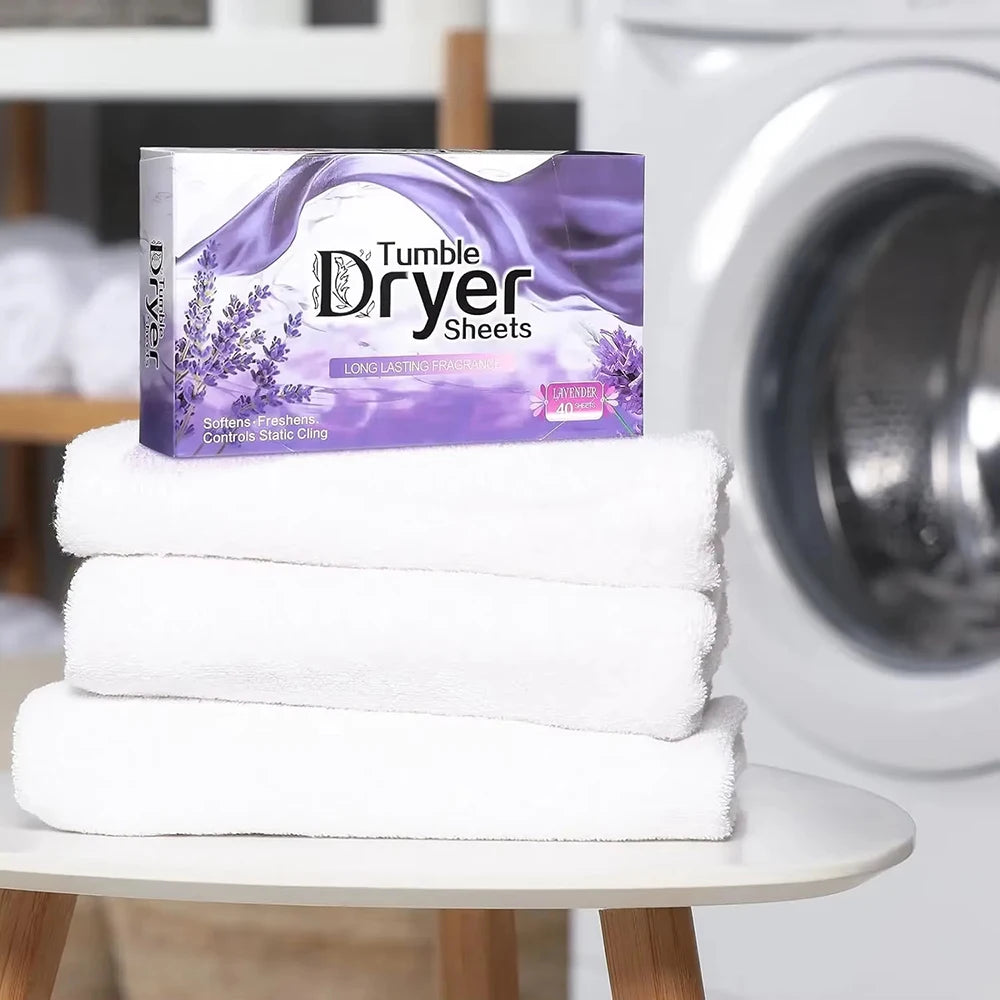 Tumble Dryer Sheets – Long-Lasting Fragrance for Static Reduction Laundry
