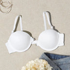 Front Closure Demi Bra – Invisible T-Shirt Lingerie for Women