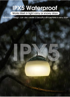 Portable Retro LED Camping Light – Waterproof Hanging Lamp for Outdoor Emergencies