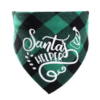 Cotton Triangle Pet Bandana – Adjustable Scarf Collar for Dogs and Cats
