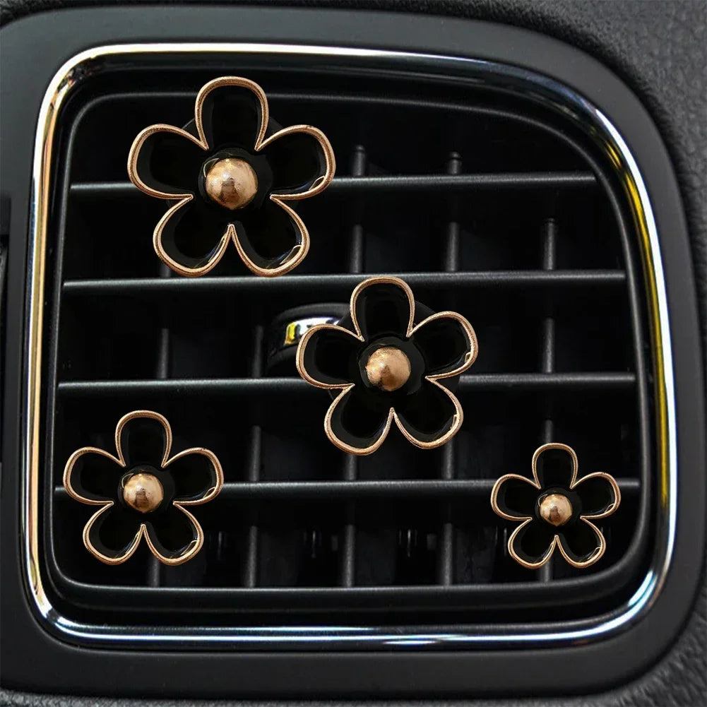 Flower Car Vent Diffuser – Cute Aromatherapy Clip for Auto Air Freshener