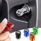 Metal Car Tire Valve Stem Caps – Automotive Accessory for Alfa Romeo Models