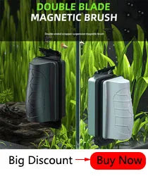 Nylon Aquarium Cleaning Brush – Scratch-Free Scrubber for Fish Tank Algae