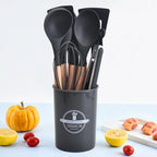 Silicone Kitchen Utensil Set – Non-Stick Cooking Tools for Home Chefs