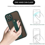 Universal Phone Grip Holder – Collapsible Finger Stand for All Smartphones