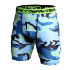 Compression Shorts – 3D Printed Camouflage for Gym and Bodybuilding