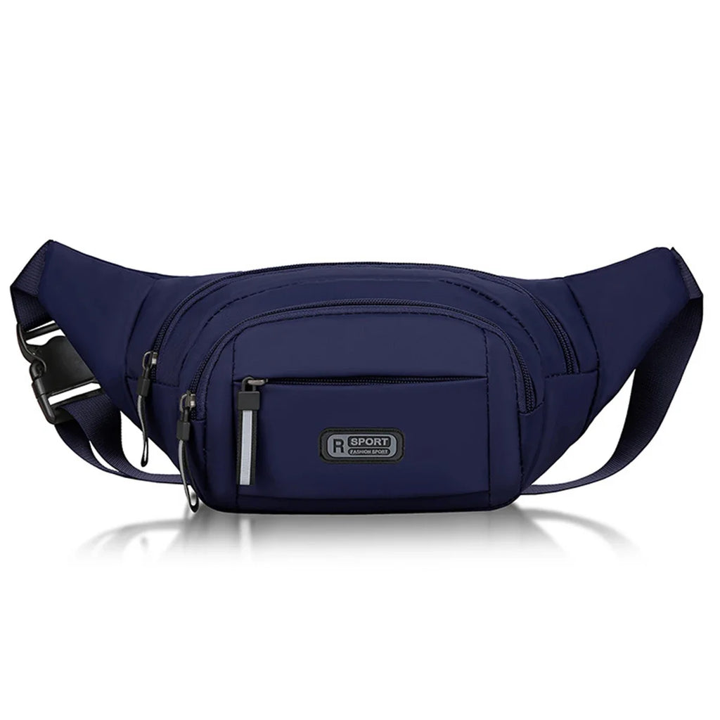 Ultra Thin Canvas Waistpack – Lightweight Men's Belt Bag for Travel Outdoor