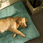Corduroy Pet Sleeping Mat – Washable Winter Bed for Small to Large Dogs