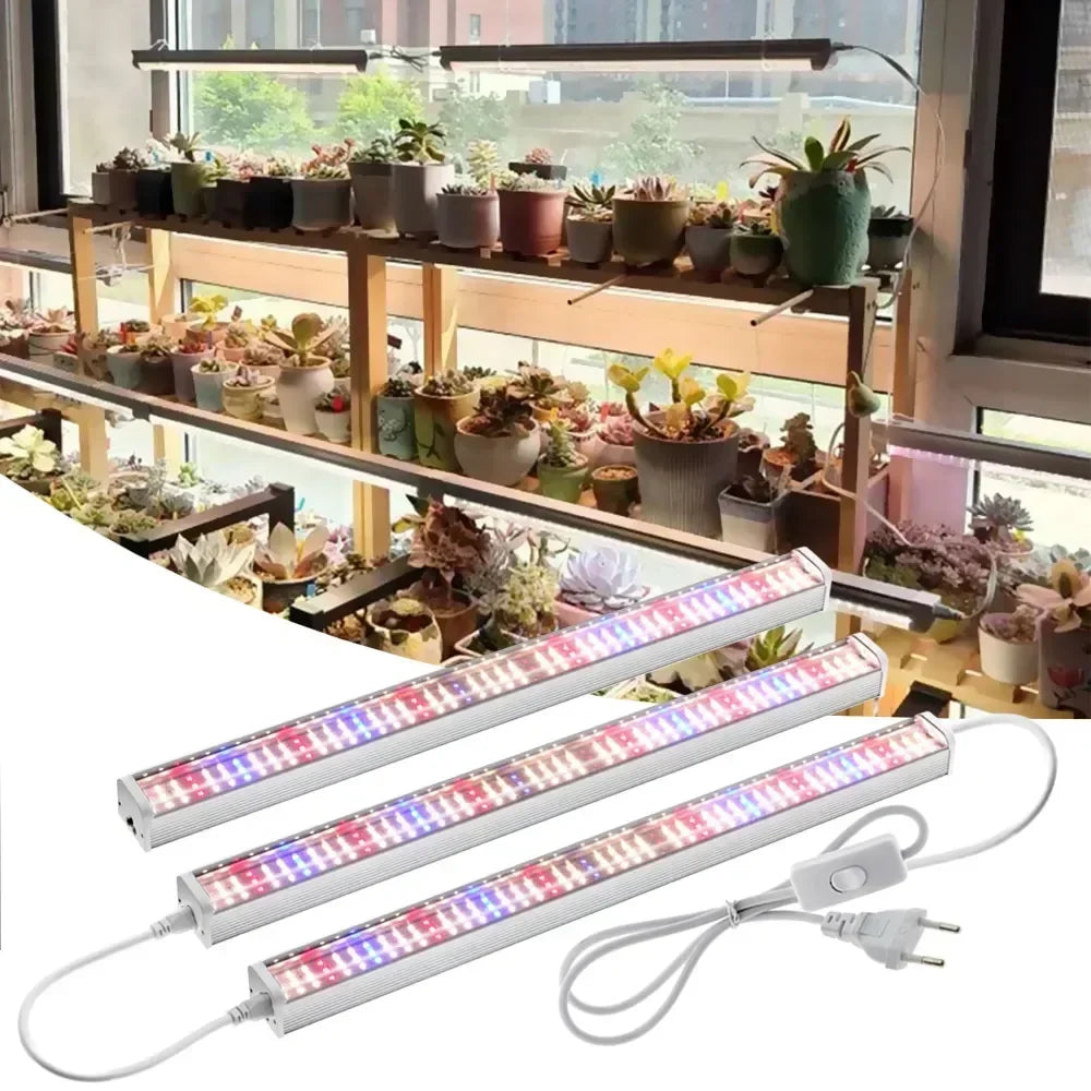 Full Spectrum LED Grow Lights – Greenhouse Lighting for Indoor Plant Growth