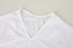 Men's Compression Shapewear Shirt – V-Neck Tummy Control for Fitness Workout