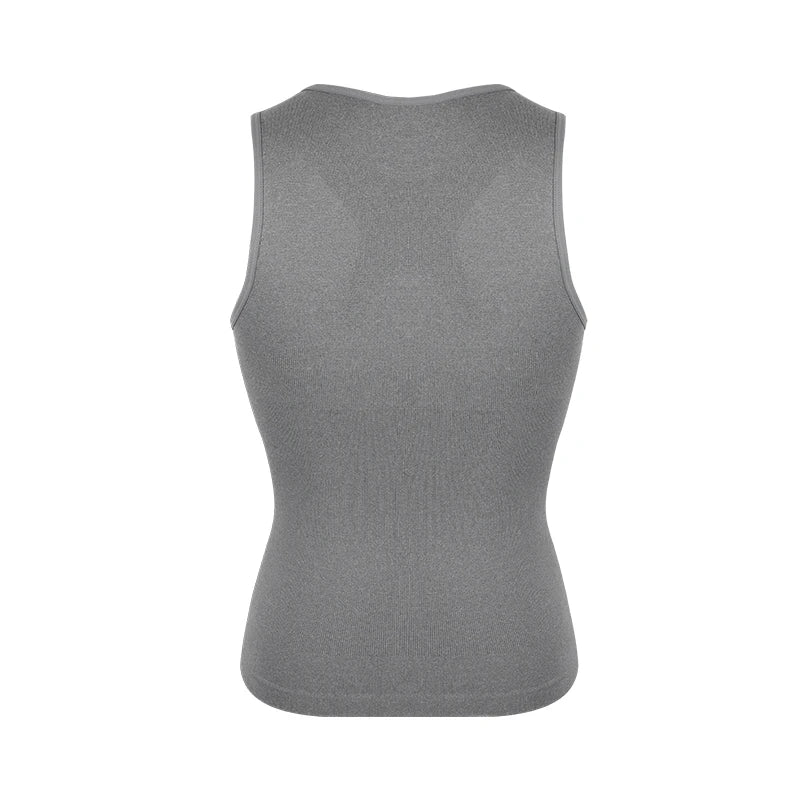 Compression Tank Top – Abdomen Slimming Body Shaper for Gynecomastia Support