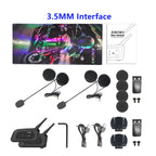 Motorcycle Bluetooth Helmet Intercom – Wireless Headset for Group Riding