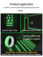 3m Fluorescent Luminous Tape – Glow in the Dark Safety Strip for Home Stairs