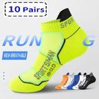 Breathable Cotton Ankle Socks – Lightweight Athletic Footwear for Summer Sports