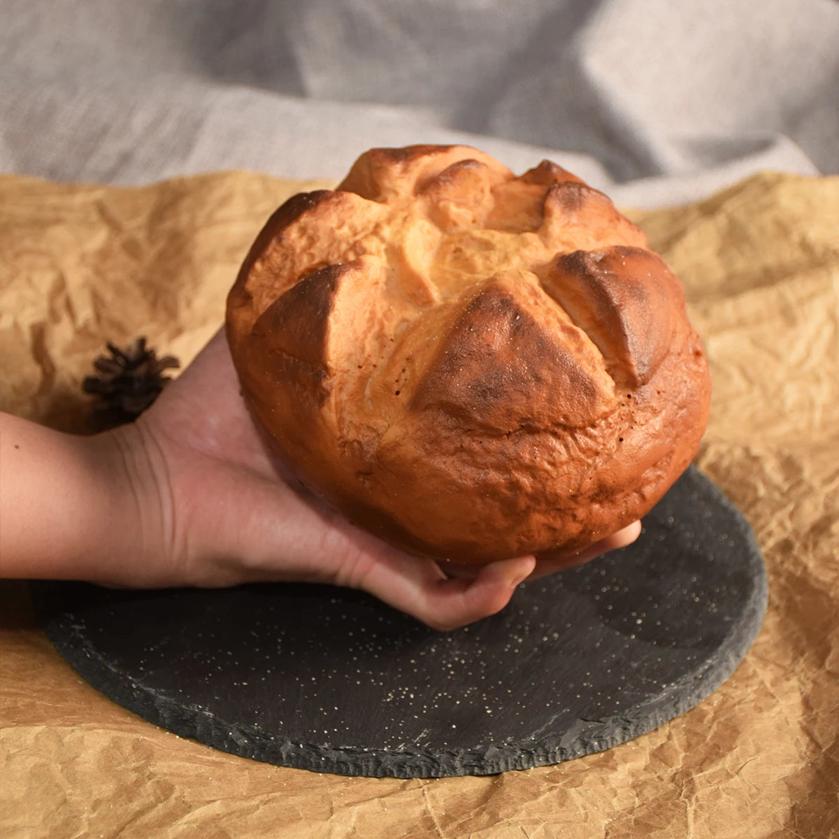 Artificial Wheat Bread – Realistic Food Prop for Bakery Shop Decoration