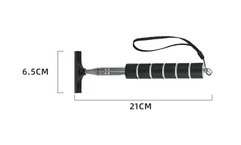 Telescopic Rearview Mirror Wiper – Retractable Glass Cleaner for Car Detailing