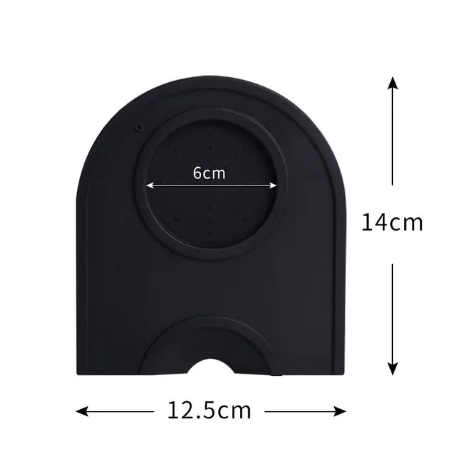 Silicone Espresso Tamping Mat – Non-Slip Barista Tool Station for Coffee Press