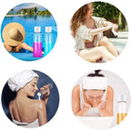 Clear Plastic Squeezable Bottles – Travel Size Containers for Liquid Toiletries