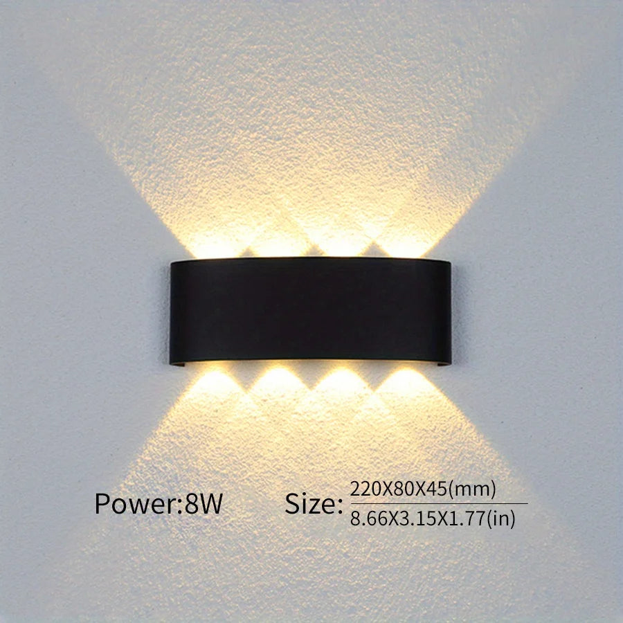 LED Wall Light – Waterproof High Brightness for Indoor Outdoor Decor