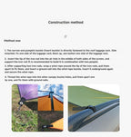 Portable Car Awning Tarp – Lightweight Vehicle Shelter for Camping