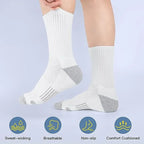 Breathable Athletic Ankle Socks – Moisture Wicking Mens Sports Footwear