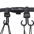 Rotating Stroller Hook – Double Hanger for Baby Gear Organization