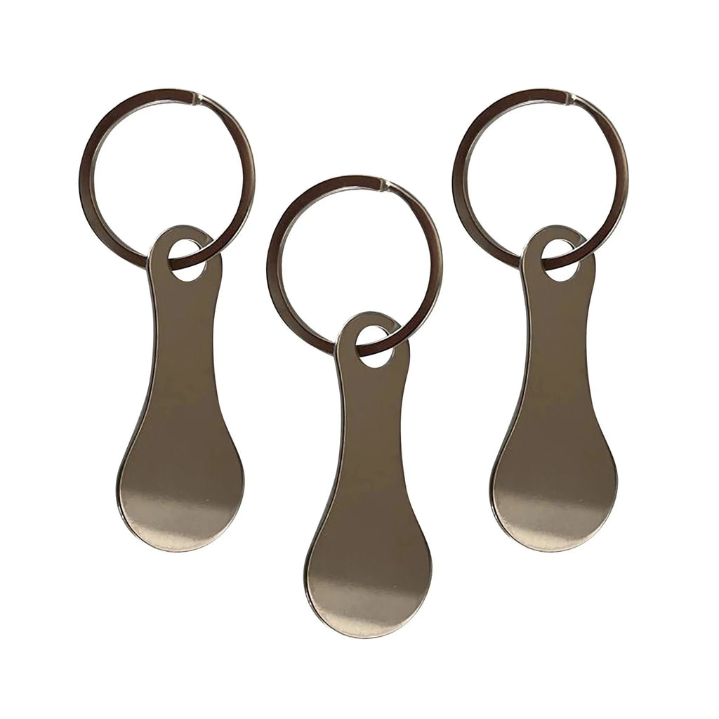 Metal Shopping Cart Token – Portable Keychain for Grocery Store Use