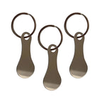 Metal Shopping Cart Token – Portable Keychain for Grocery Store Use
