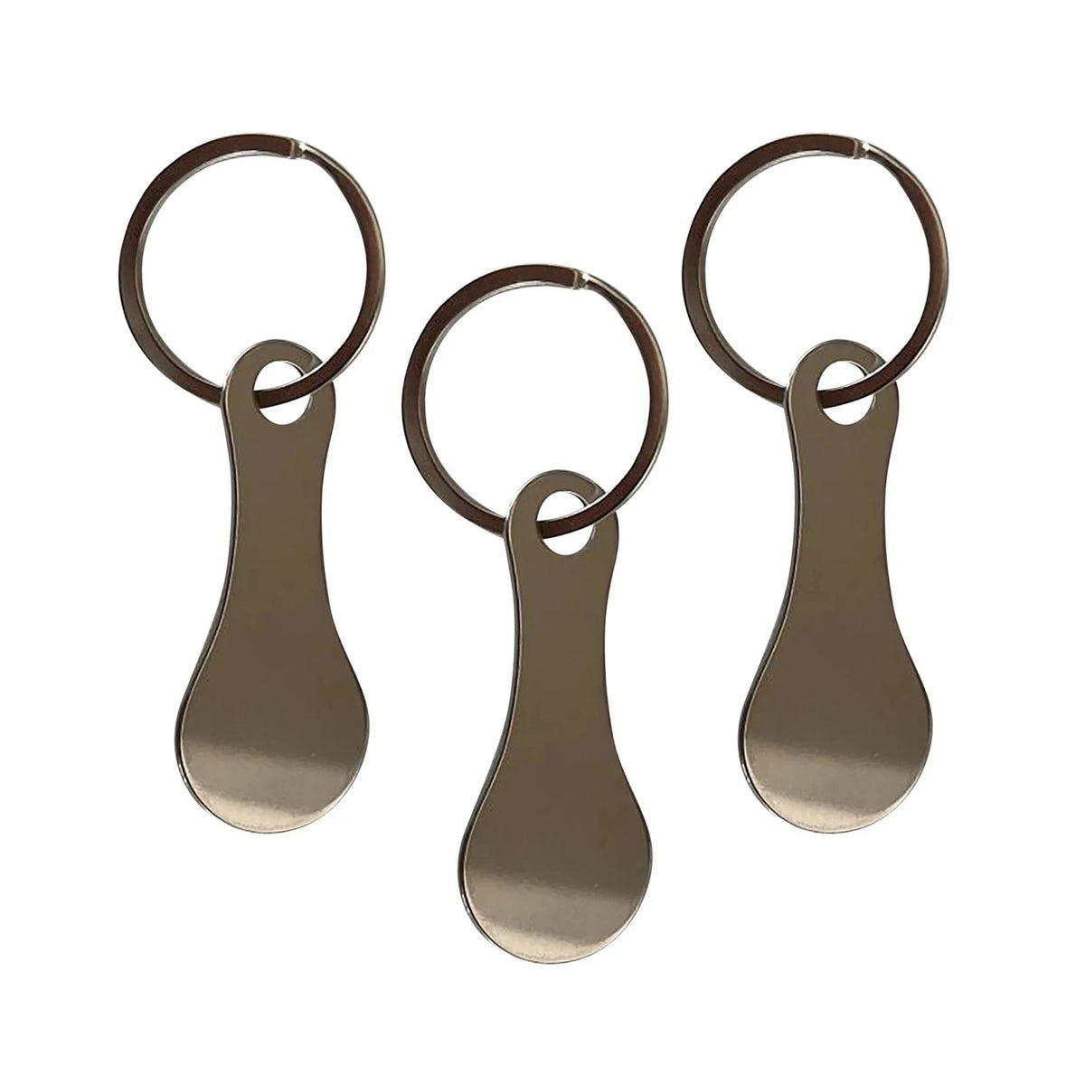 Metal Shopping Cart Token – Portable Keychain for Grocery Store Use