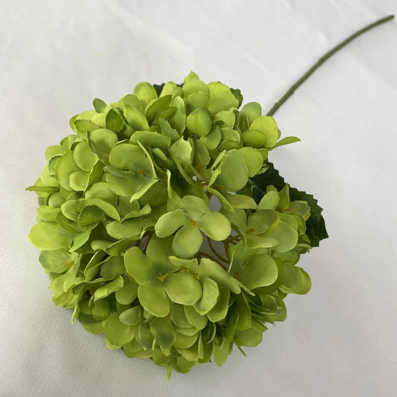 Silk Hydrangea Bouquet – 58cm Artificial Flowers for Wedding Home Decor