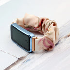 Printed Fabric Scrunchie Band – Soft Nylon Strap for Huawei Band 7 Women