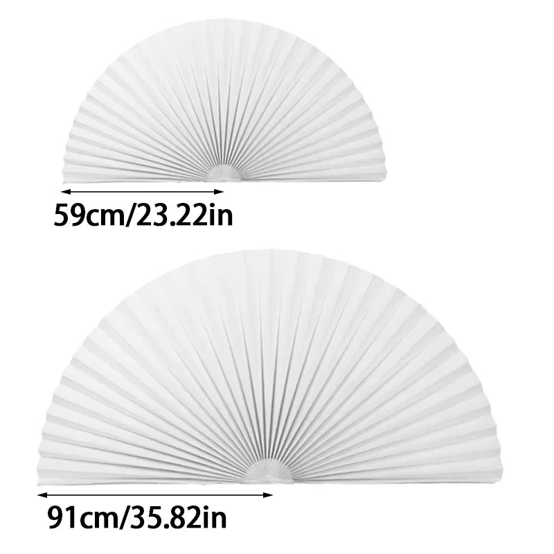 Self-Adhesive Pleated Blinds – Half Blackout Shades for Home Office Windows