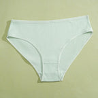 Cotton Briefs – Soft Striped Low Rise Underwear for Women