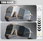 Photochromic Cycling Sunglasses – UV400 Protective Eyewear for MTB Sports