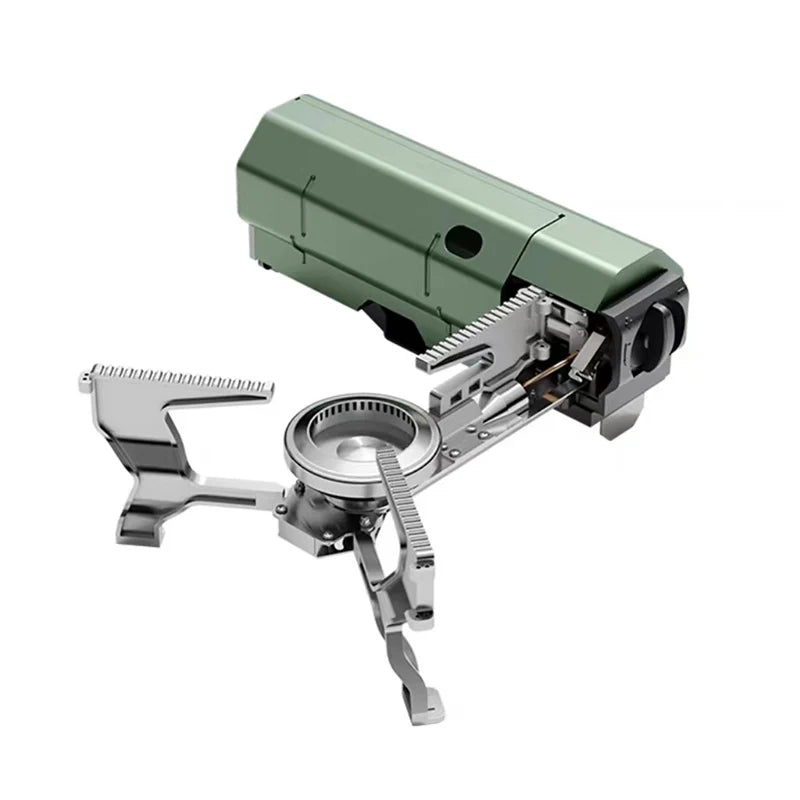 Portable Camping Gas Stove – Folding Cassette Burner for Outdoor Cooking
