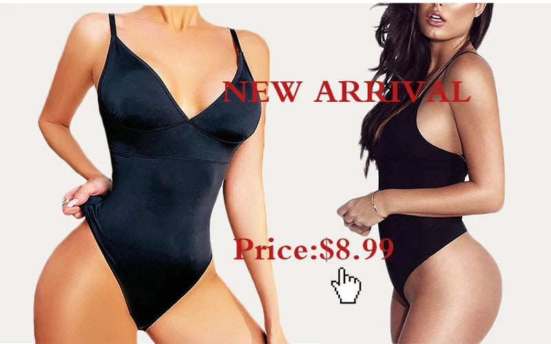 Ribbed Tummy Control Jumpsuit – Open Crotch Shapewear for Daily Compression