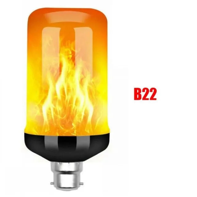 LED Flame Effect Light Bulb – Dynamic Fire Simulation for Home Decoration
