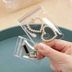 Transparent PVC Zip Jewelry Pouches – Anti-Oxidation Bags for Storage