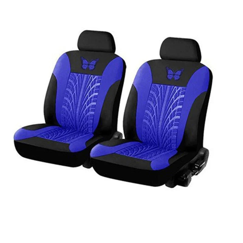 Butterfly Embroidered Car Seat Covers – Universal Auto Interior Accessories