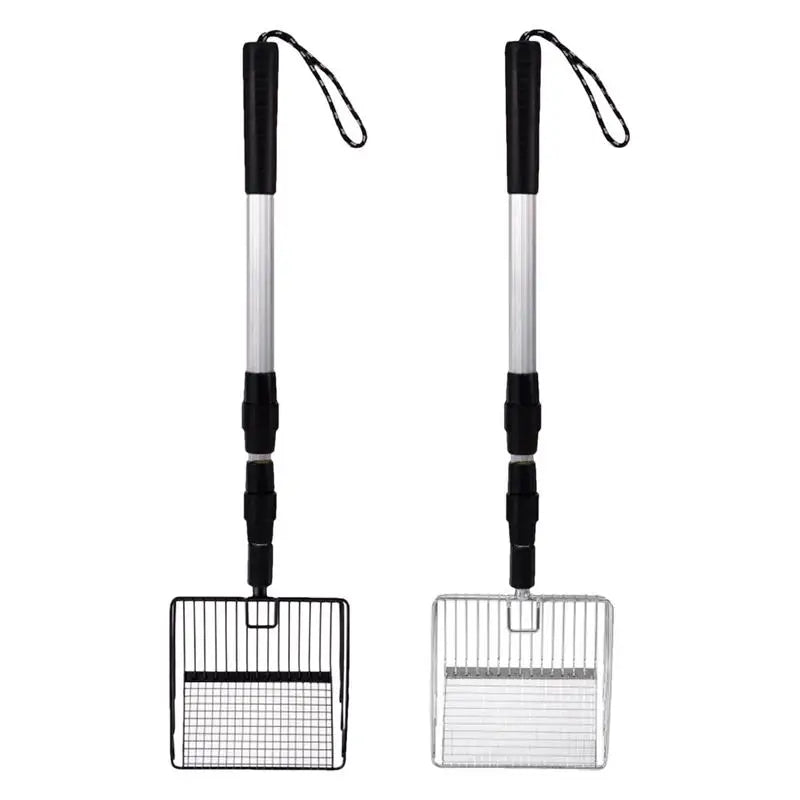 Sifting Litter Shovel – Stretchable Rake for Chicken Coop Maintenance