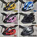 Lightweight Carbon Pattern Cycling Helmet – Breathable MTB Safety Gear
