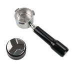 51mm Bottomless Portafilter – Stainless Steel Espresso Filter for Delonghi