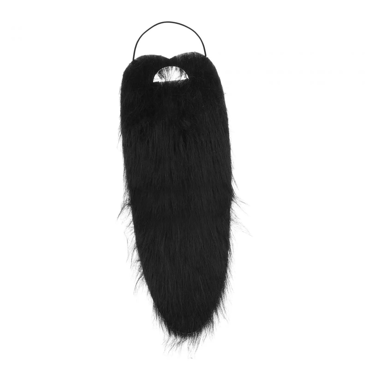 Synthetic Fake Beard – Elastic Facial Hair for Costume Party Cosplay
