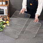 Stainless Steel Cooling Rack – Non-Stick Mesh Tray for Baking and BBQ