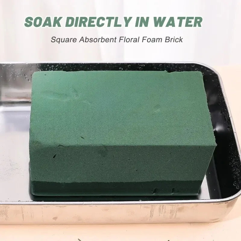 Floral Foam Blocks – Wet Absorbent Bricks for Wedding and Home Floral Decor