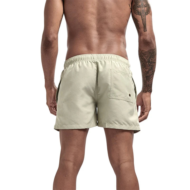 Mens Quick Dry Swim Trunks – Lightweight Beach Shorts for Summer Swimming